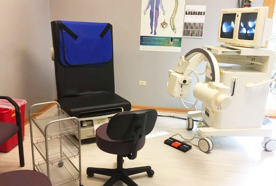 treatment room 2 of diabetic neuropathy treatment center in Willowbrook